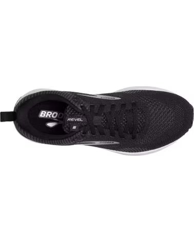 BROOKS ZAPATILLAS DE RUNNING REVEL 4 EN PARA MUJER NEGRO