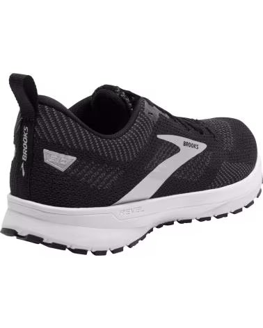 BROOKS ZAPATILLAS DE RUNNING REVEL 4 EN PARA MUJER NEGRO