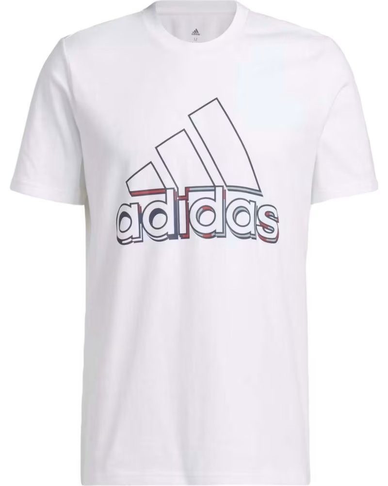 ADIDAS CAMISETA DE MANGA CORTA EN PARA HOMBRE BLANCO