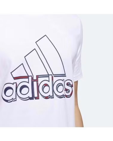 ADIDAS CAMISETA DE MANGA CORTA EN PARA HOMBRE BLANCO