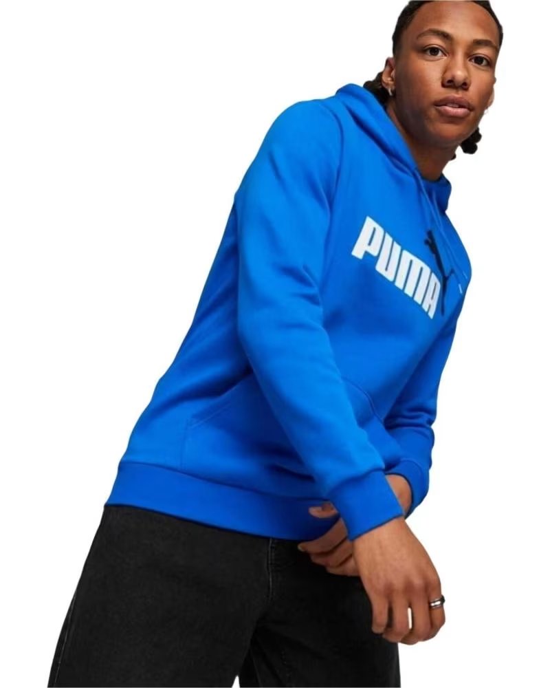 PUMA SUDADERA CON CAPUCHA EN PARA HOMBRE AZUL