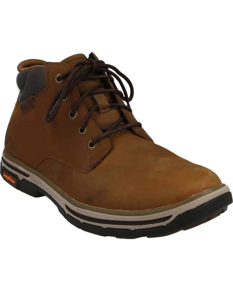 SKECHERS BOTAS EN PARA HOMBRE MARRON