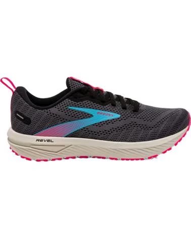 BROOKS ZAPATILLAS DE RUNNING REVEL EN PARA MUJER NEGRO
