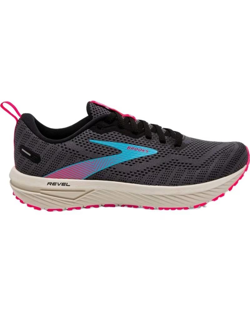 BROOKS ZAPATILLAS DE RUNNING REVEL EN PARA MUJER NEGRO