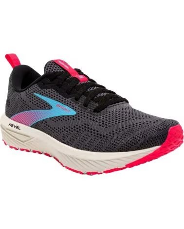 BROOKS ZAPATILLAS DE RUNNING REVEL EN PARA MUJER NEGRO