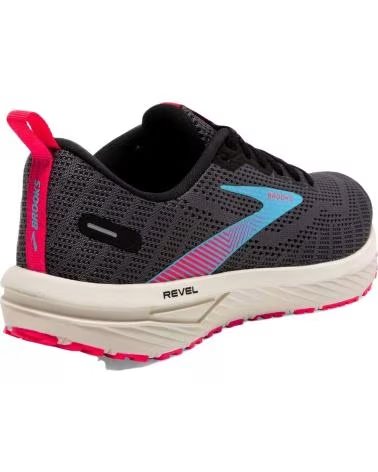 BROOKS ZAPATILLAS DE RUNNING REVEL EN PARA MUJER NEGRO
