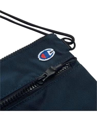 CHAMPION BOLSA TIRACOLO CHAMPION COM LOGÓTIPO FRONTAL AZUL