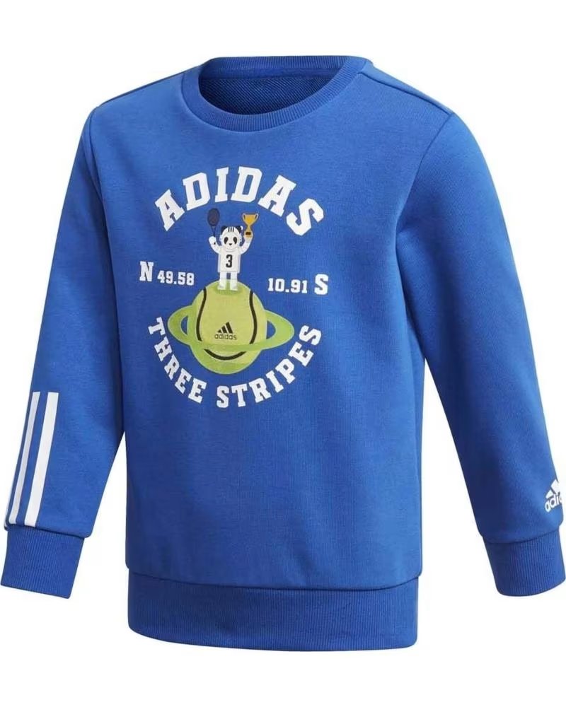 ADIDAS SUDADERA EN PARA NINOS UNISEX AZUL