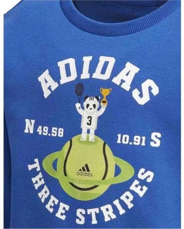 ADIDAS SUDADERA EN PARA NINOS UNISEX AZUL