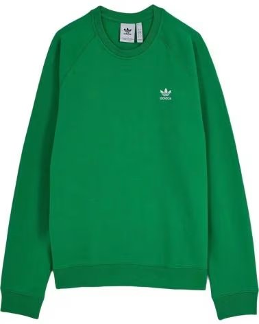 ADIDAS SUDADERA ADIDAS TREFOIL ESSENTIALS CREW VERDE VERDE