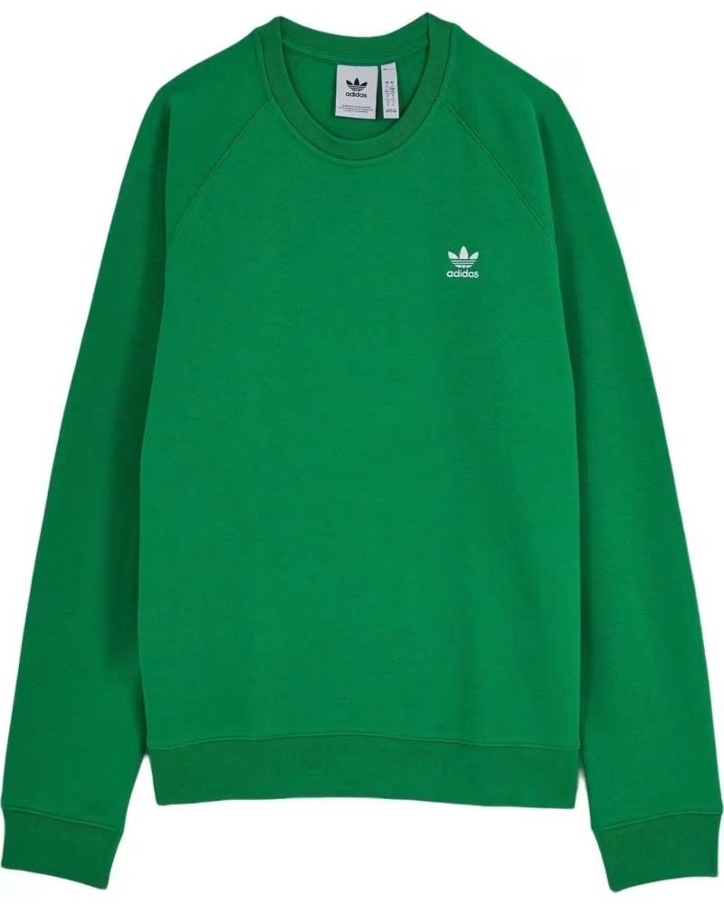ADIDAS SUDADERA ADIDAS TREFOIL ESSENTIALS CREW VERDE VERDE
