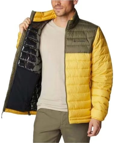 COLUMBIA CHAQUETA EN PARA HOMBRE AMARILLO