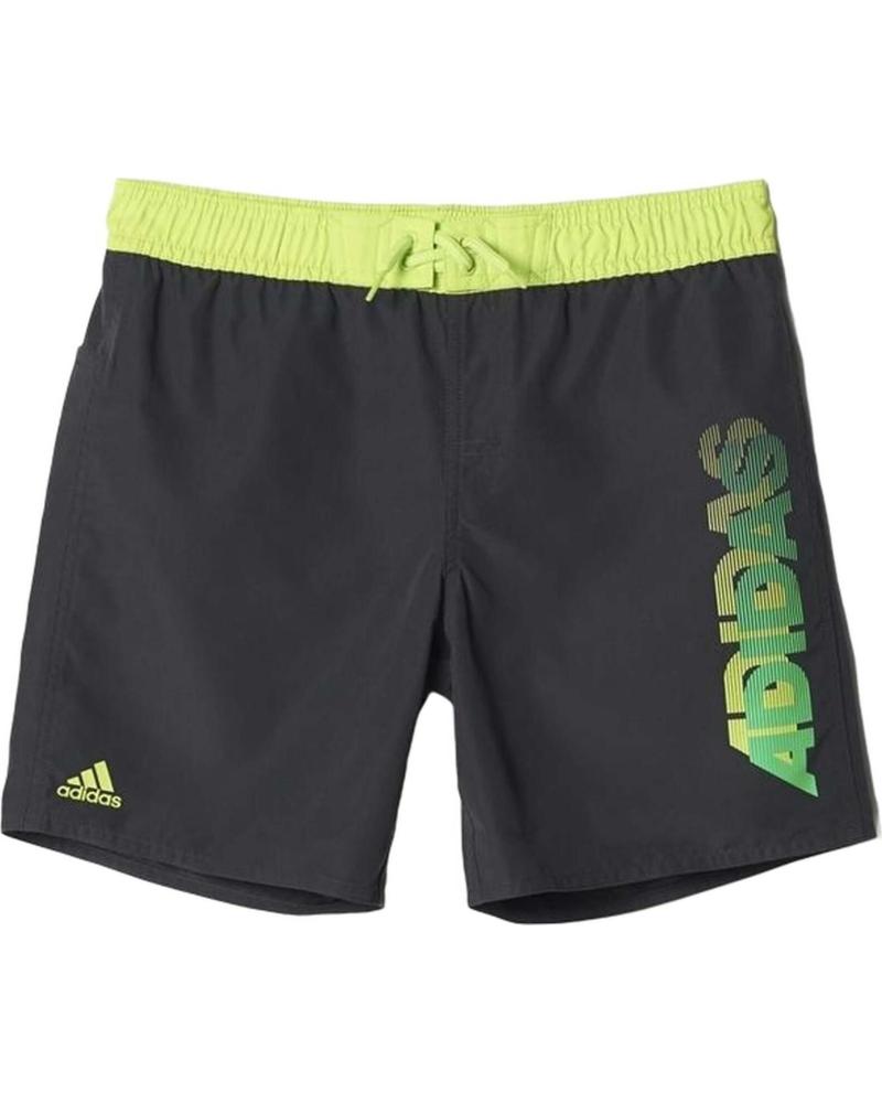 ADIDAS BAÑADOR ADIDAS GRAPHIC CON CINTURA ELÁSTICA NEGRO
