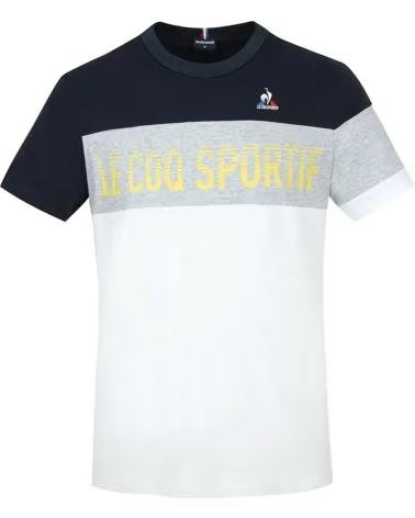 LE COQ SPORTIF CAMISETA DE MANGA CORTA EN PARA HOMBRE MULTICOLOR