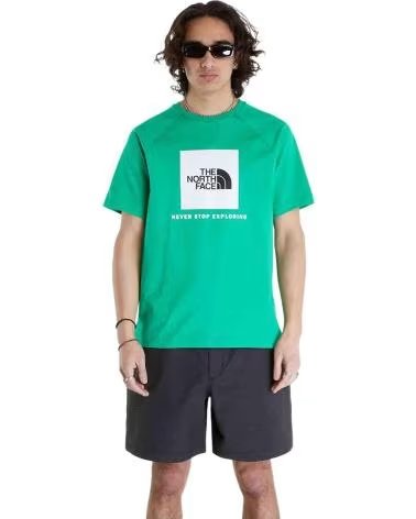THE NORTH FACE THE NORTH FACE CAMISETA DE MANGA CORTA PARA HOMBRE VERDE