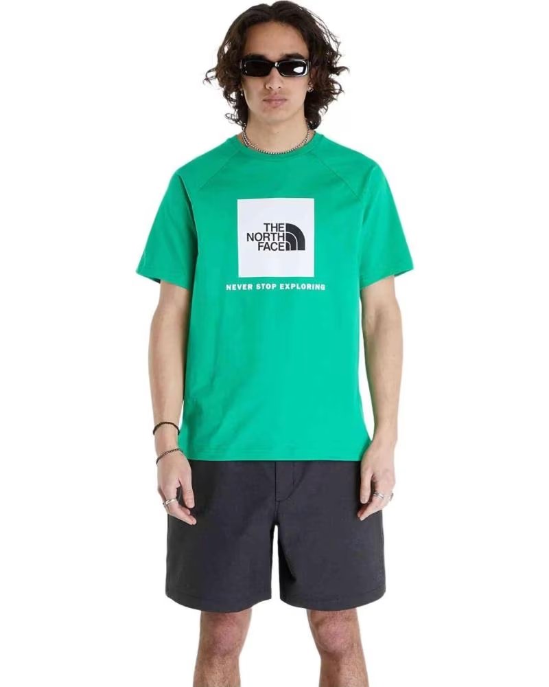 THE NORTH FACE CAMISETA THE NORTH FACE MANGA CURTA MASCULINA VERDE