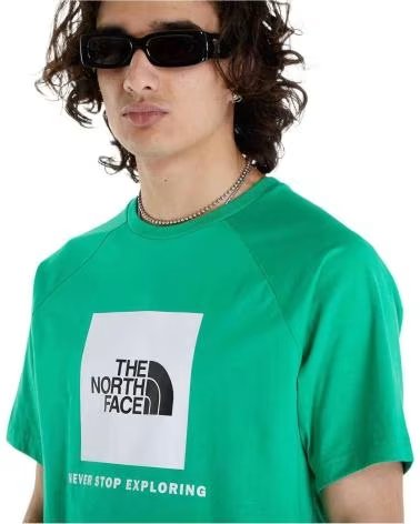 THE NORTH FACE CAMISETA THE NORTH FACE MANGA CURTA MASCULINA VERDE