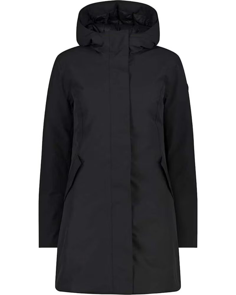 CMP CAMPAGNOLO SUDADERA CON CAPUCHA CAMPAGNOLO EN PARA MUJER NEGRO