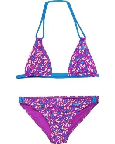 ADIDAS BIKINI STAMPATO CON SPALLINE REGOLABILI MORADO