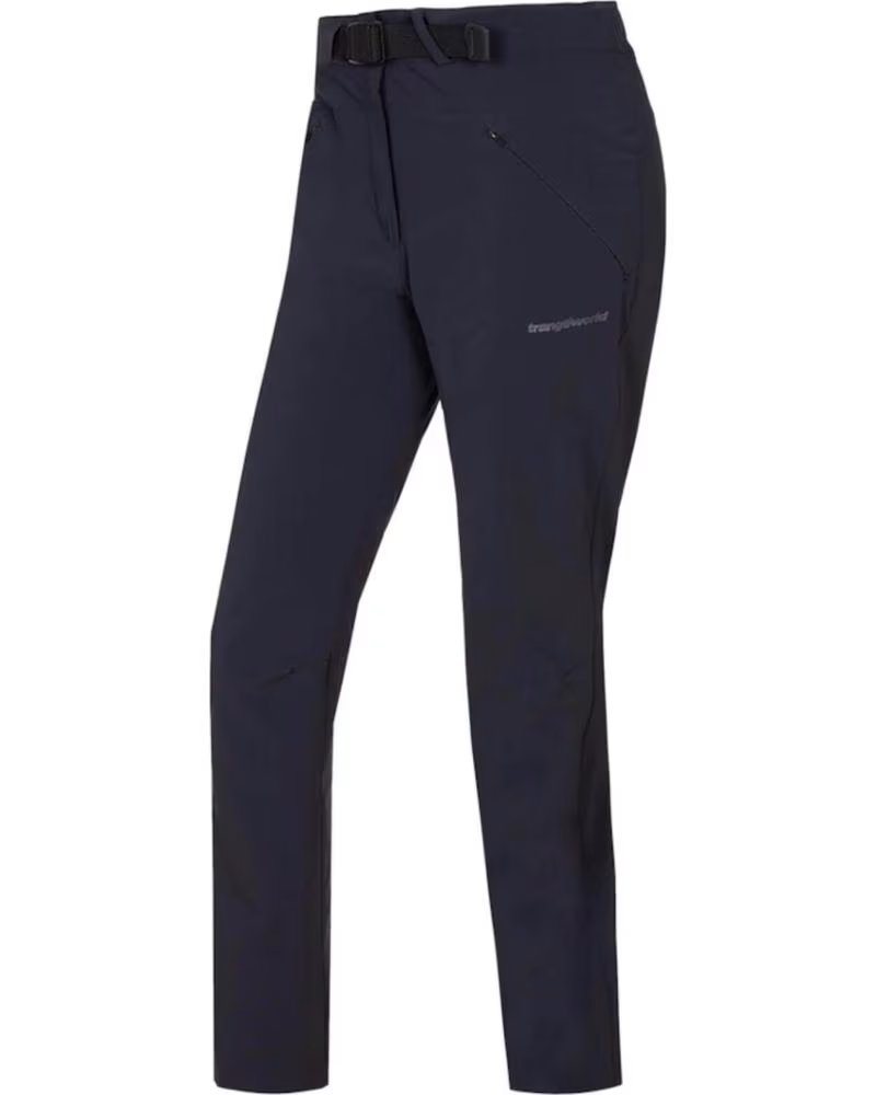 TRANGOWORLD PANTALONI TRANGOWORLD DA DONNA NERI NEGRO