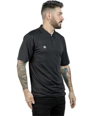 IZAS POLO DE MANGA CURTA IZAS NEGRO