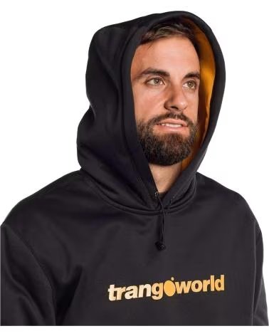 TRANGOWORLD SUDADERA CON CAPUCHA EN PARA HOMBRE NEGRO