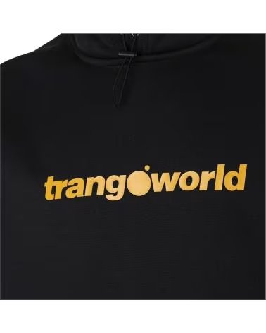 TRANGOWORLD SUDADERA CON CAPUCHA EN PARA HOMBRE NEGRO
