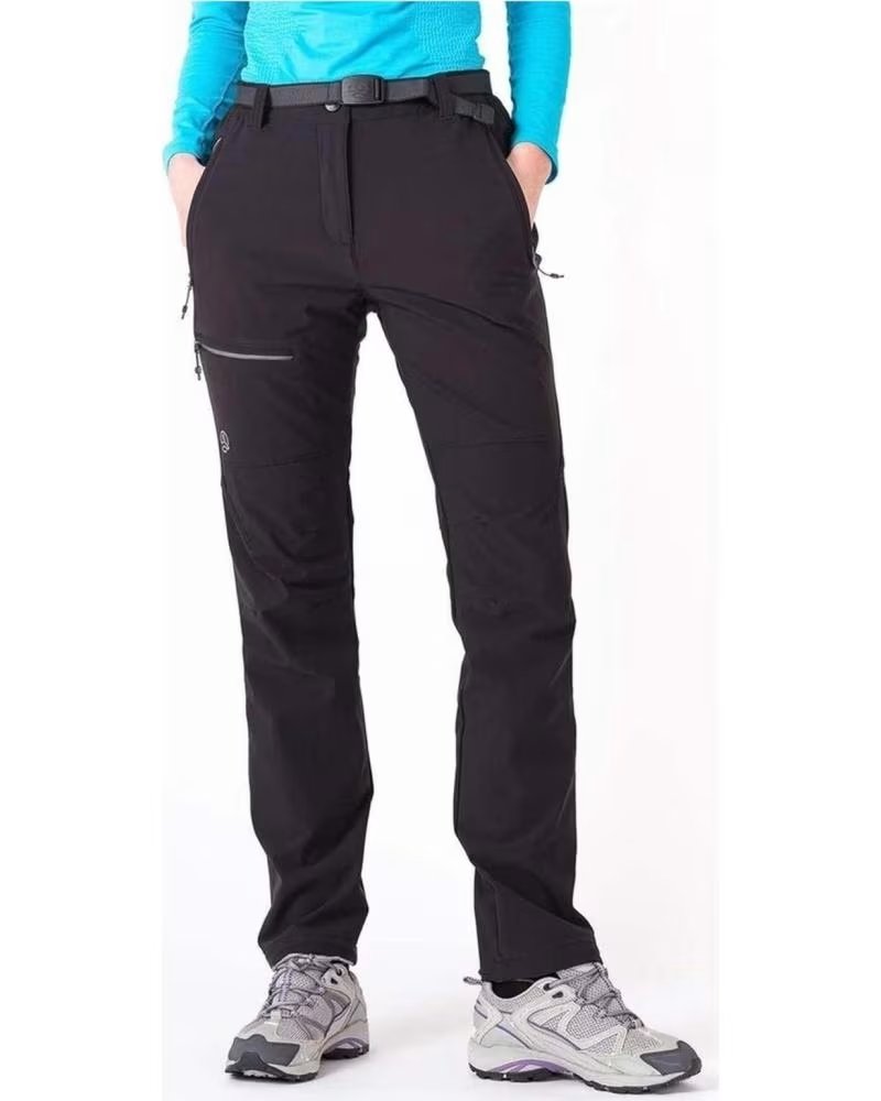 TERNUA PANTALON LARGO EN PARA MUJER NEGRO