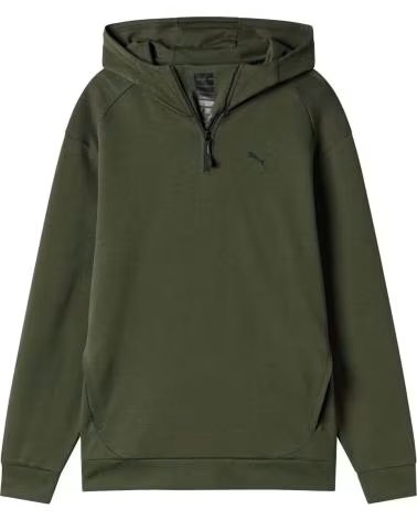 PUMA SUDADERA CON CAPUCHA EN PARA HOMBRE VERDE