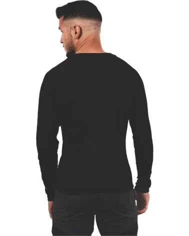 IZAS CAMISETA DE MANGA LARGA EN PARA HOMBRE NEGRO