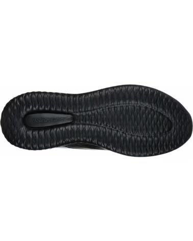 SKECHERS ZAPATOS DE CORDON EN PARA HOMBRE NEGRO