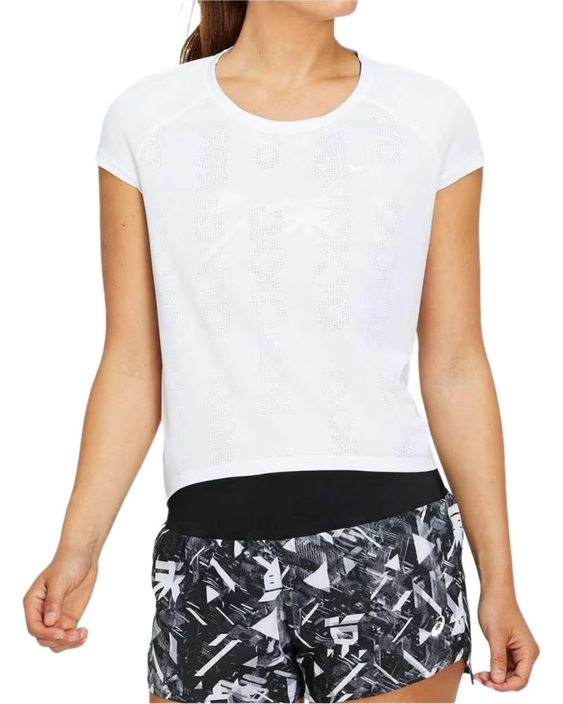 ASICS CAMISETA DE MANGA CORTA EN PARA MUJER BLANCO