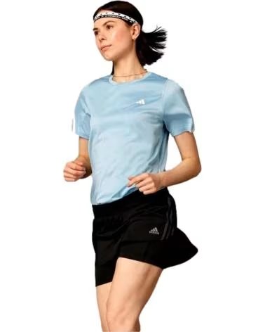 ADIDAS ADIDAS RUNNING SHORTS FOR WOMEN BLACK NEGRO