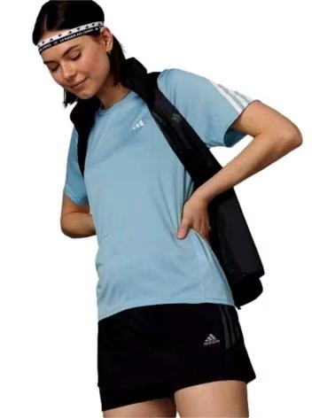 ADIDAS ADIDAS RUNNING SHORTS FOR WOMEN BLACK NEGRO
