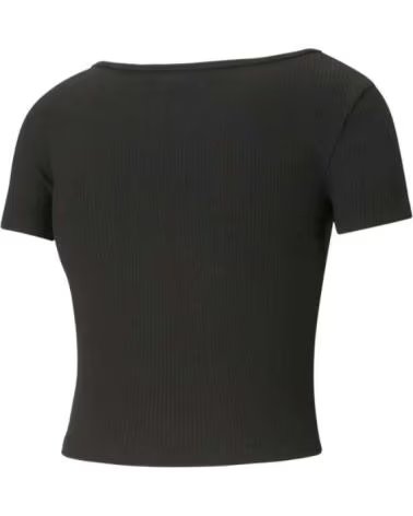 PUMA CAMISETA PUMA DE MANGA CORTA PARA MUJER NEGRO