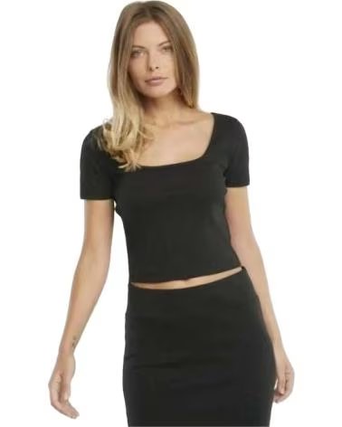 PUMA CAMISETA PUMA DE MANGA CORTA PARA MUJER NEGRO