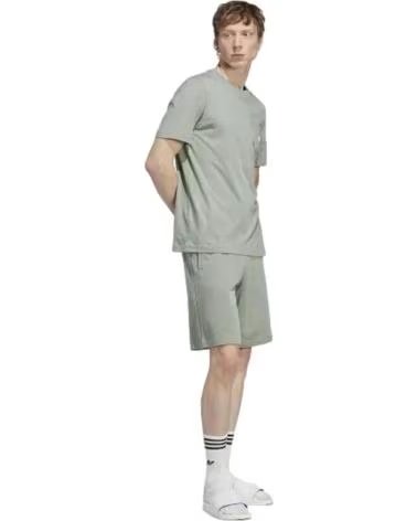 ADIDAS MEN´S ADIDAS ESSENTIALS LOGO SHORT SLEEVE T-SHIRT VERDE