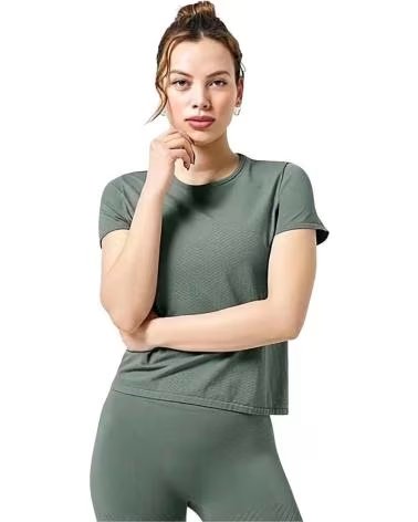 CASALL CAMISETA DE MANGA CORTA EN PARA MUJER VERDE