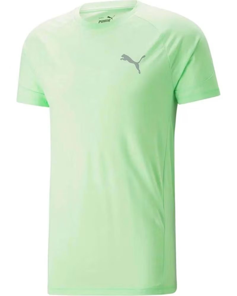 PUMA CAMISETA EVOSTRIPE UNISEX VERDE