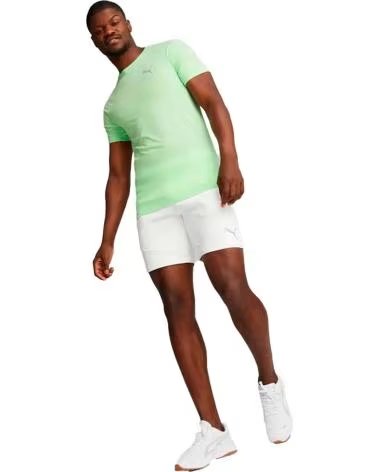 PUMA CAMISETA EVOSTRIPE UNISEX VERDE