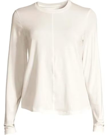 CASALL CAMISETA DE MANGA LARGA EN PARA MUJER BLANCO