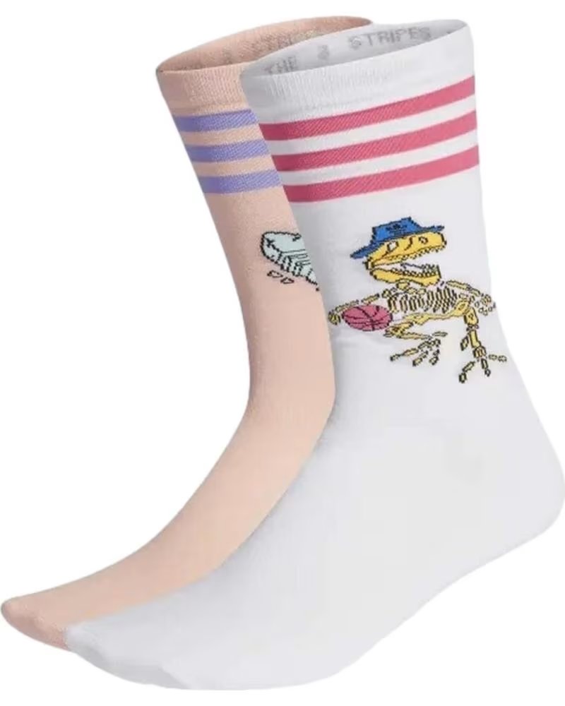 ADIDAS CALZINI ADIDAS UNISEX "AOP" MULTICOLORE MULTICOLOR