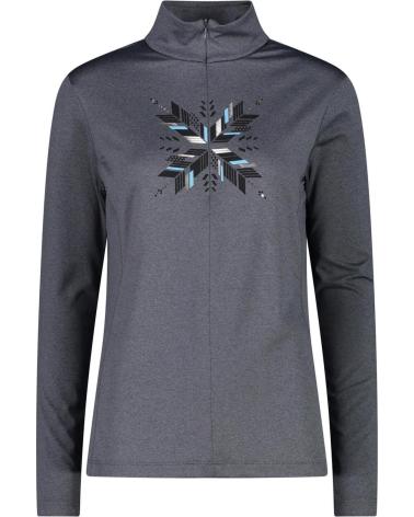 CMP CAMPAGNOLO SUDADERA CAMPAGNOLO EN PARA MUJER GRIS