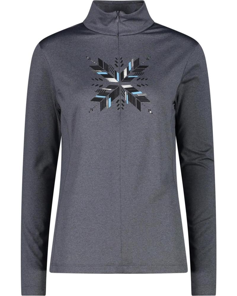 CMP CAMPAGNOLO SUDADERA CAMPAGNOLO EN PARA MUJER GRIS