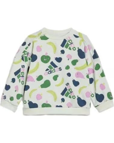 ADIDAS COMPLETO SPORTIVO ADIDAS PER BAMBINO/A CON STAMPA DIVERTENTE MULTICOLOR