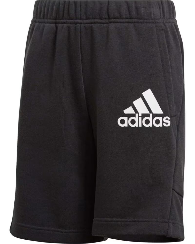 ADIDAS PANTALÓN CORTO ADIDAS ESSENTIALS LOGO NIÑOS NEGRO NEGRO