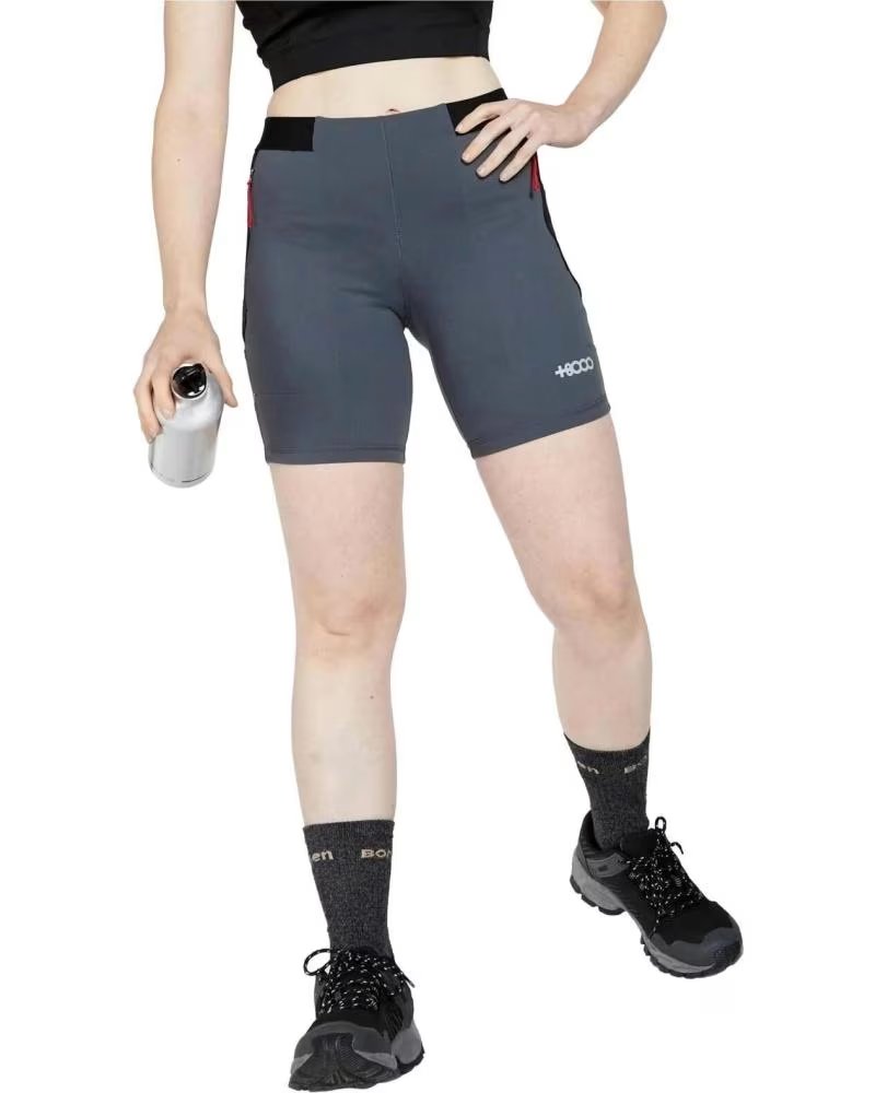 8000 SHORTS DE SPORT FEMME GRIS GRIS