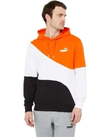 PUMA SUDADERA CON CAPUCHA EN PARA UNISEX MULTICOLOR