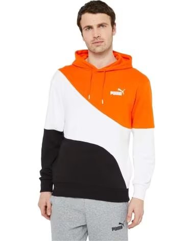 PUMA SUDADERA CON CAPUCHA EN PARA UNISEX MULTICOLOR