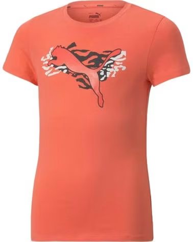 PUMA PUMA WOMEN´S SHORT SLEEVE LOGO T-SHIRT ROSA